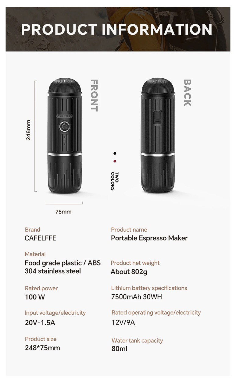 Portable Coffee Machine