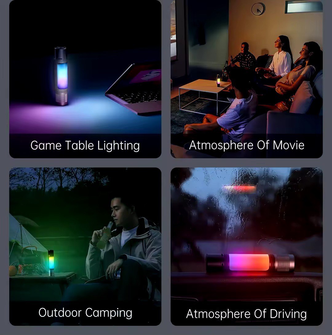 Multifunctional flashlight 12 in 1